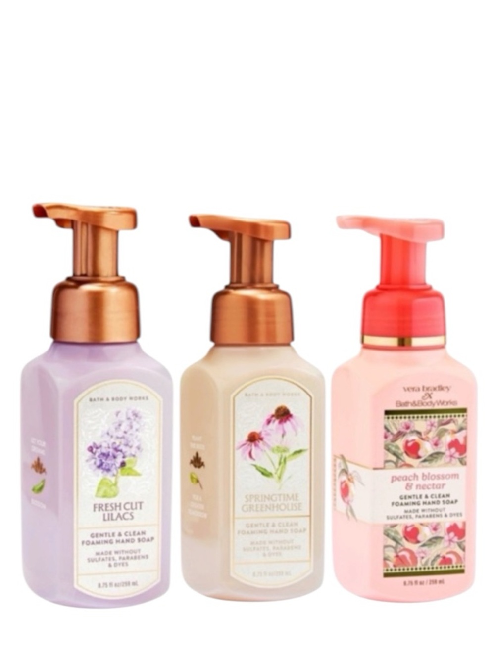 3X Bath & Body Works Foam Hand Soap Collection Set Bundle 2026